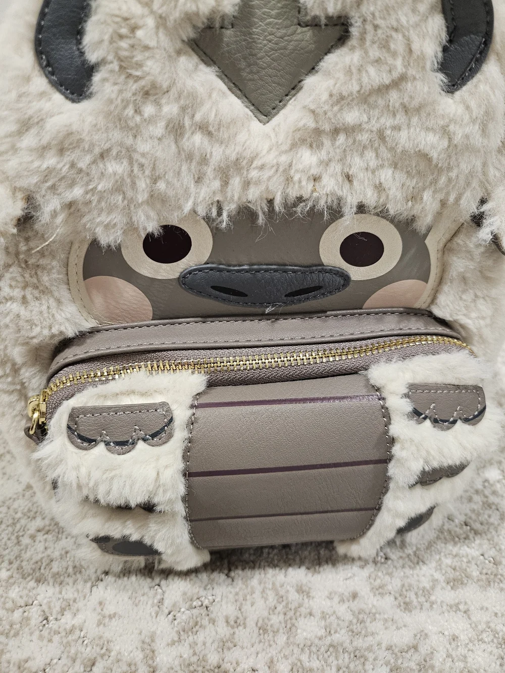 Avatar Appa Backpack with Gray Accents
